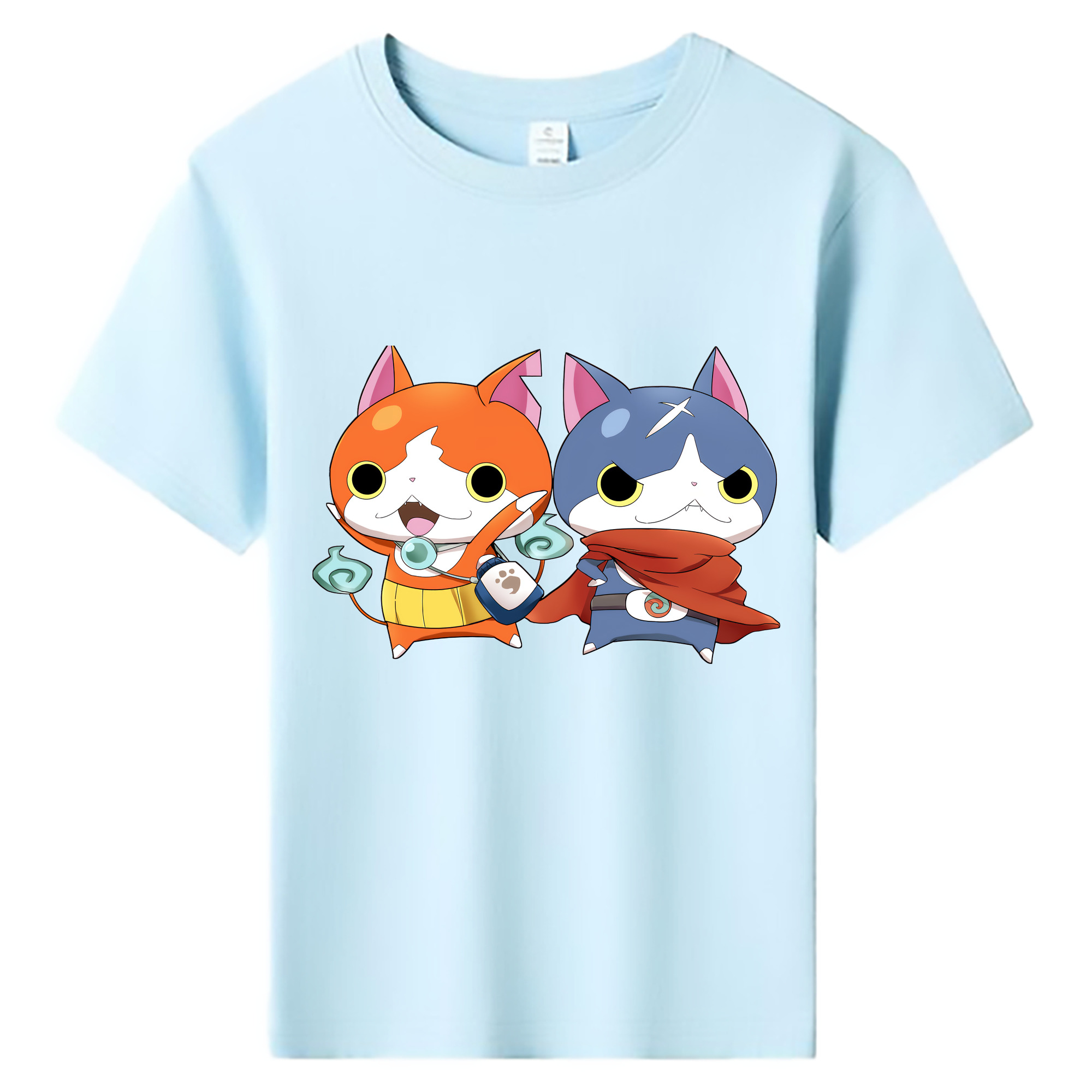 （画像用） 妖怪ウォッチ Yo-kai Watch 綿100％キッズTシャツ（フロントプリント）